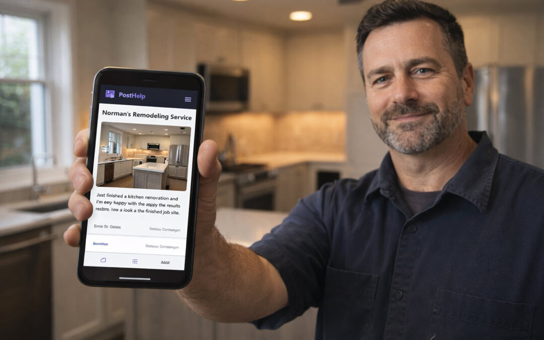 How to Post from the Job Site in Under a Minute Using PostHelp on Your Phone