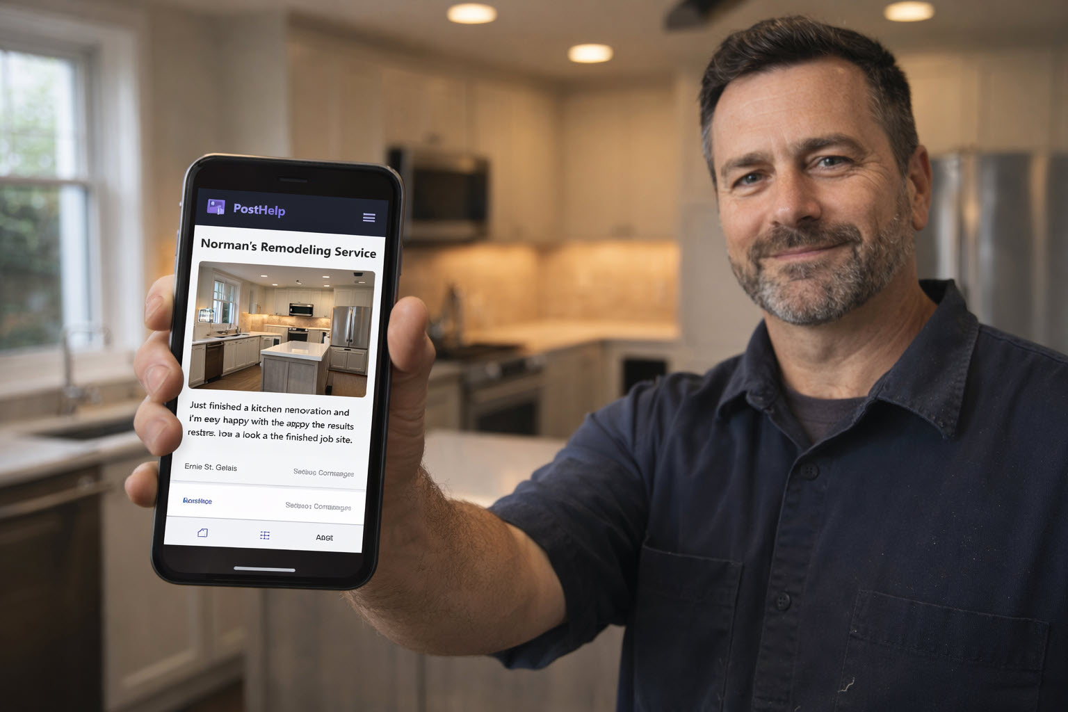 A Post from the job site using PostHelp