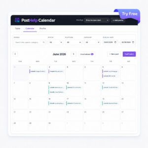 PostHelp Calendar - Free
